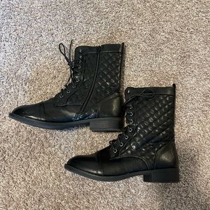 Black Combat Boots